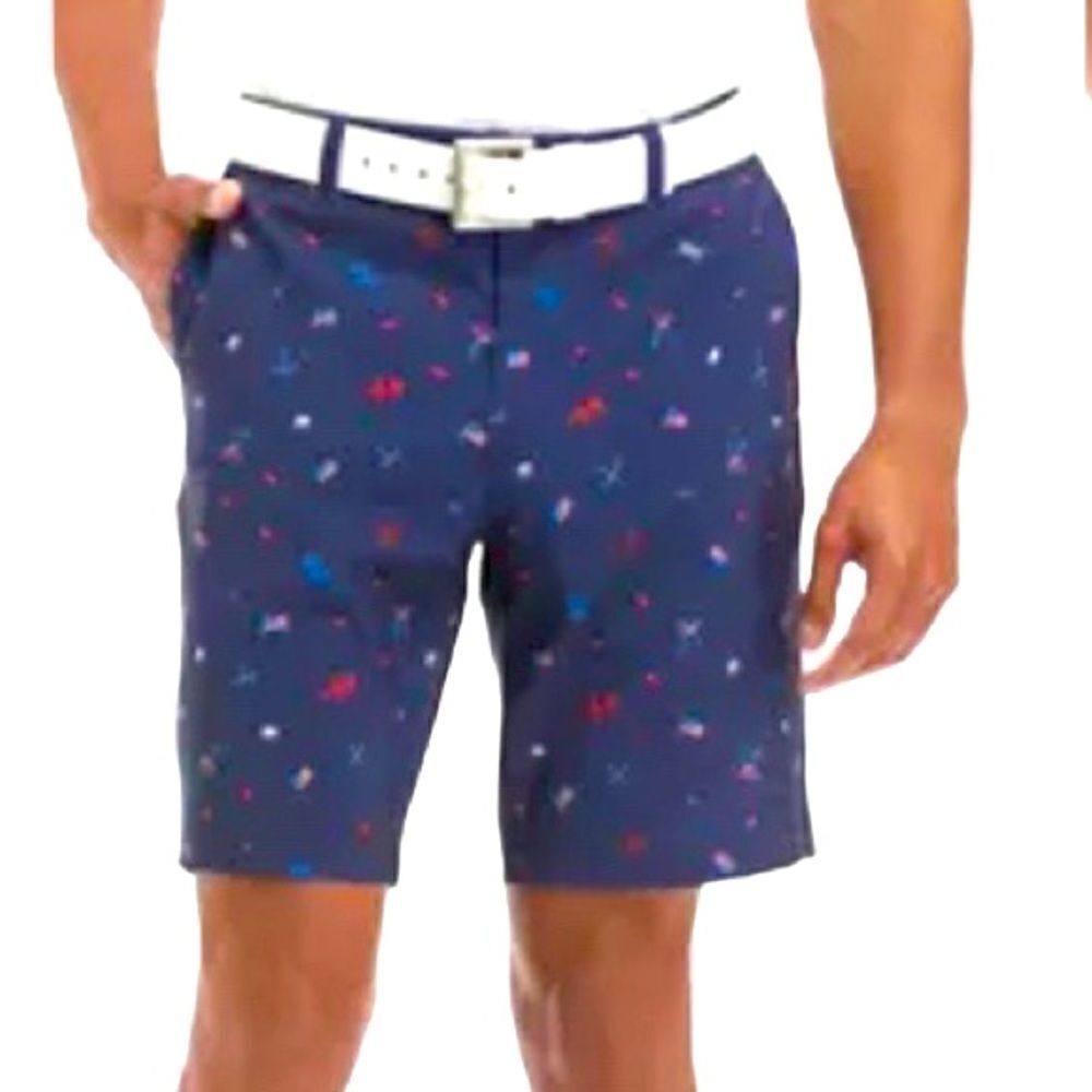 ProTour Mens Barbecue Performance Golf UPF 30 Coolplay Shorts Sz 36